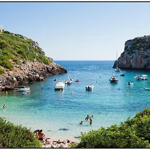Playa Canutells , Mahón Spanje
